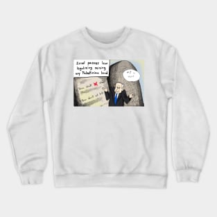 Netanuahu Cartoon Crewneck Sweatshirt